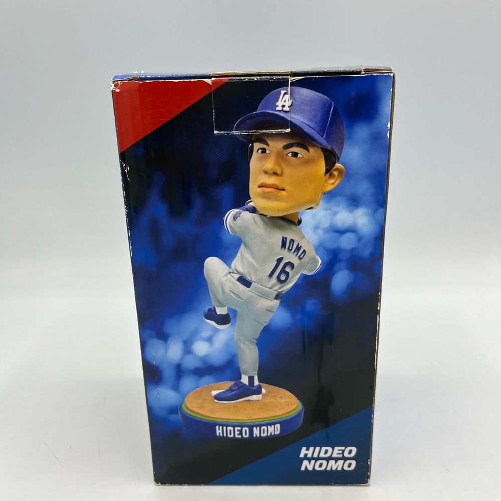 Hideo Nomo Dodgers Collectible Bobblehead 2013 New in box original packaging
